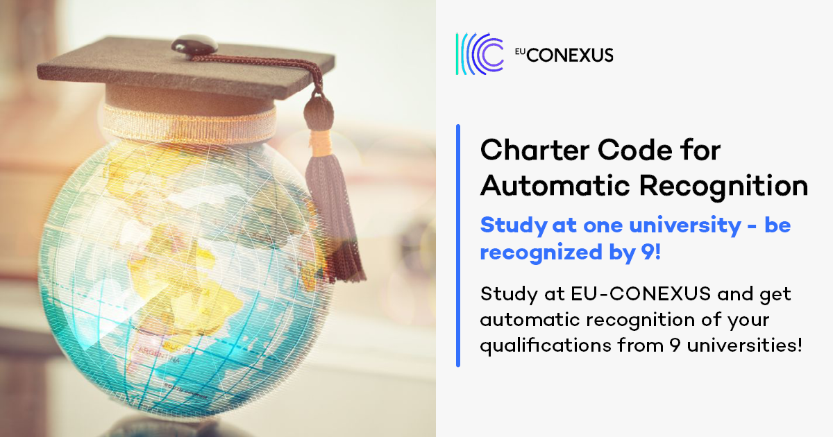 Study at EU-CONEXUS and get automatic recognition in 9 universities