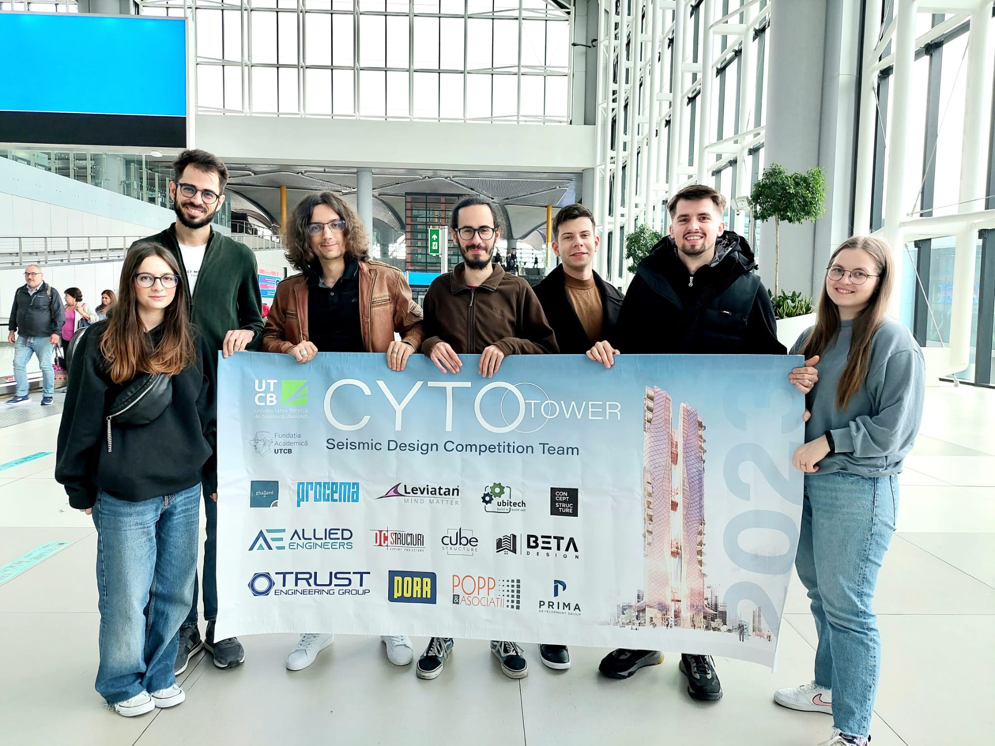 UTCB and EU-CONEXUS were present at the 2023 Seismic Design Competition in San Francisco, United States of America