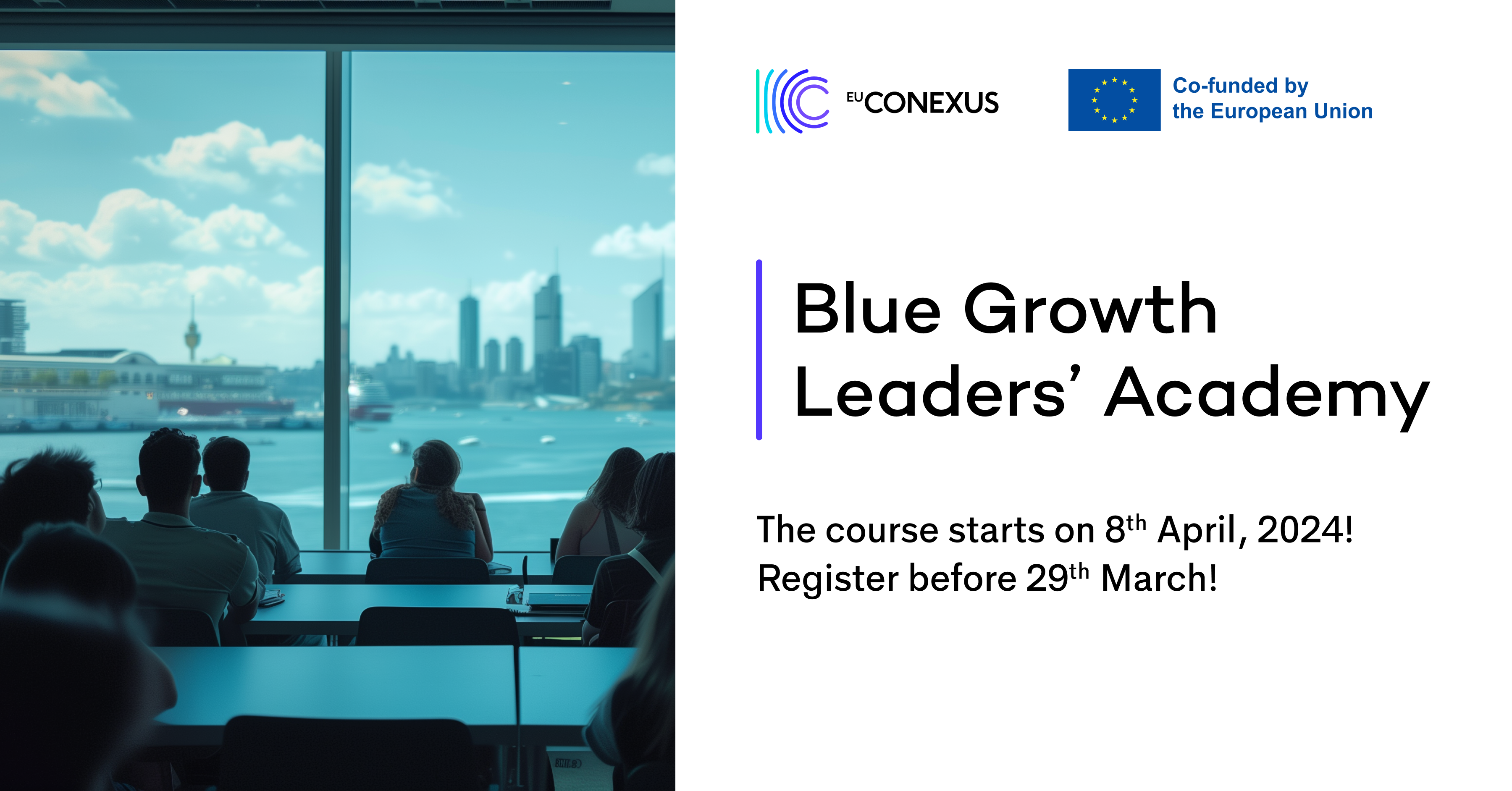 Join the Blue Growth Leaders’ Academy and unlock your potential to lead sustainable change