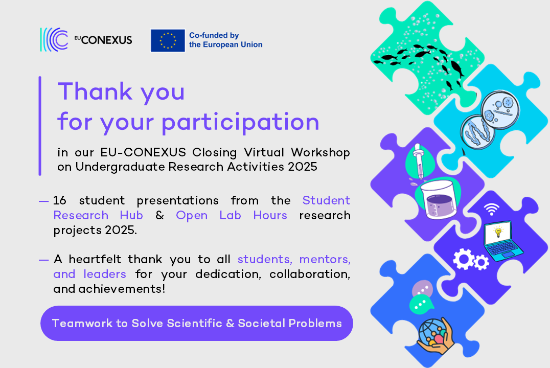 EU-CONEXUS Closing Workshop Highlights Student Research Achievements