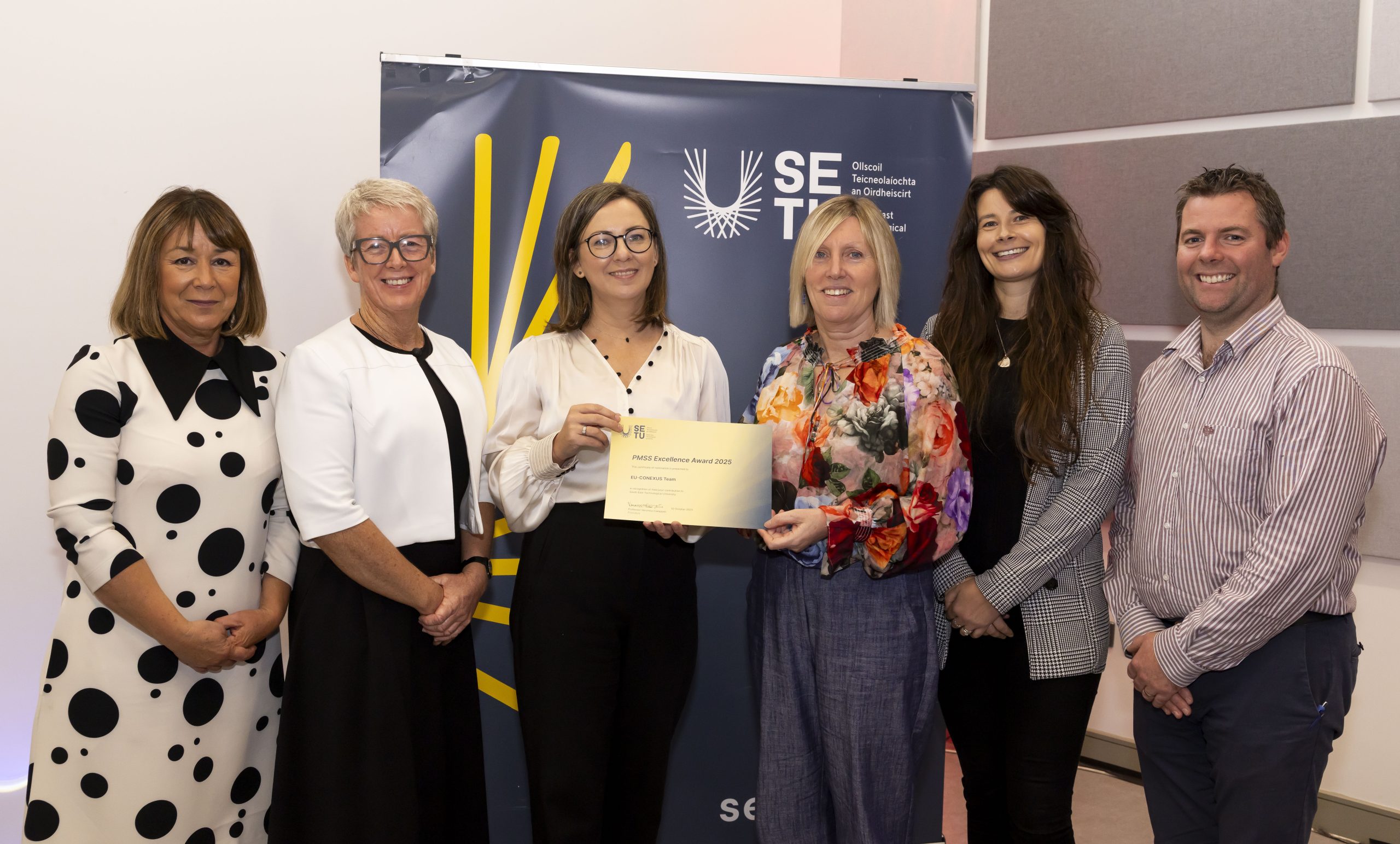EU-CONEXUS Team at SETU Nominated for Staff Excellence Award