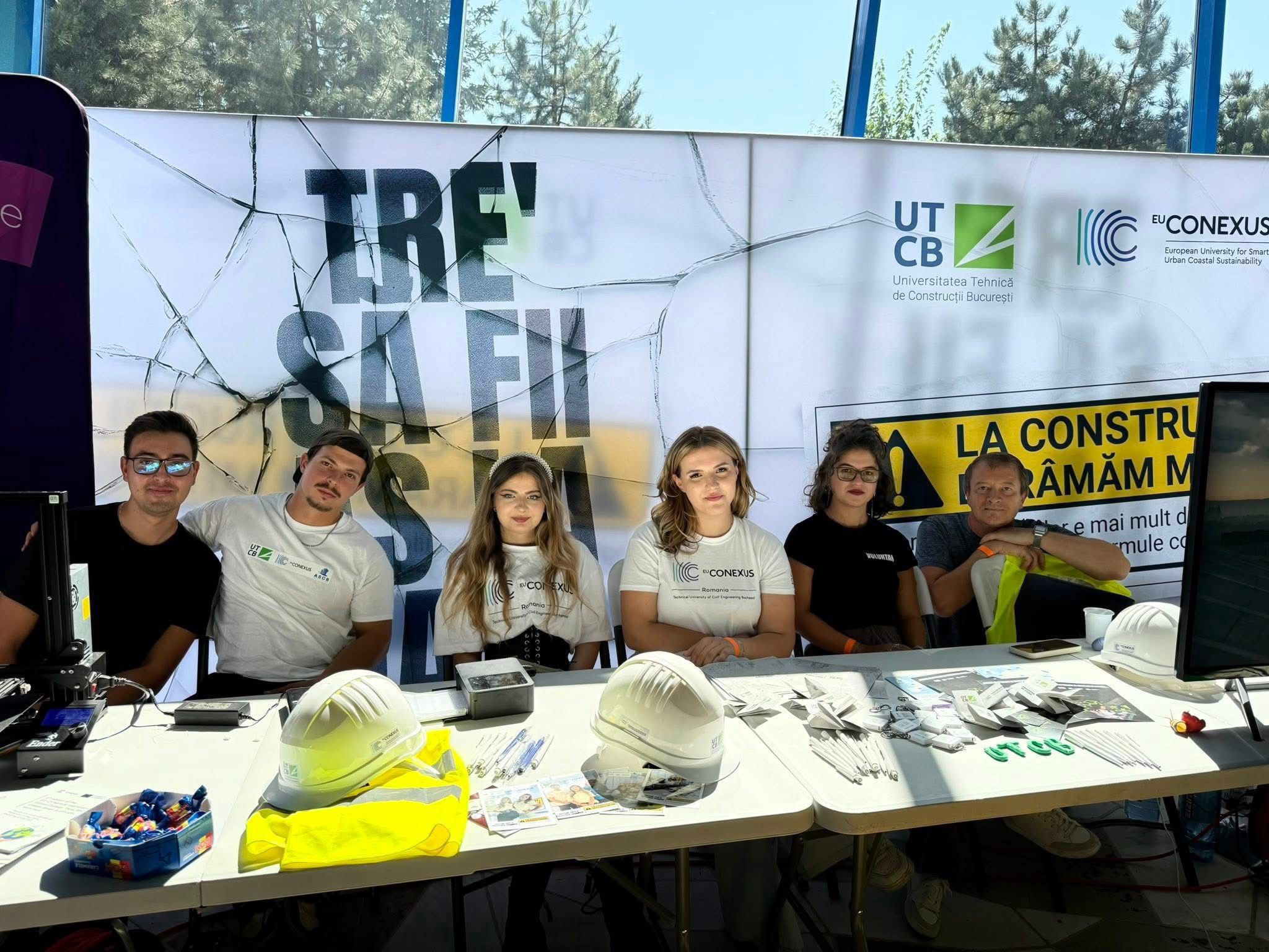 UTCB and EU-CONEXUS at Arena Elevilor – Pupils’ Arena event in Bucharest