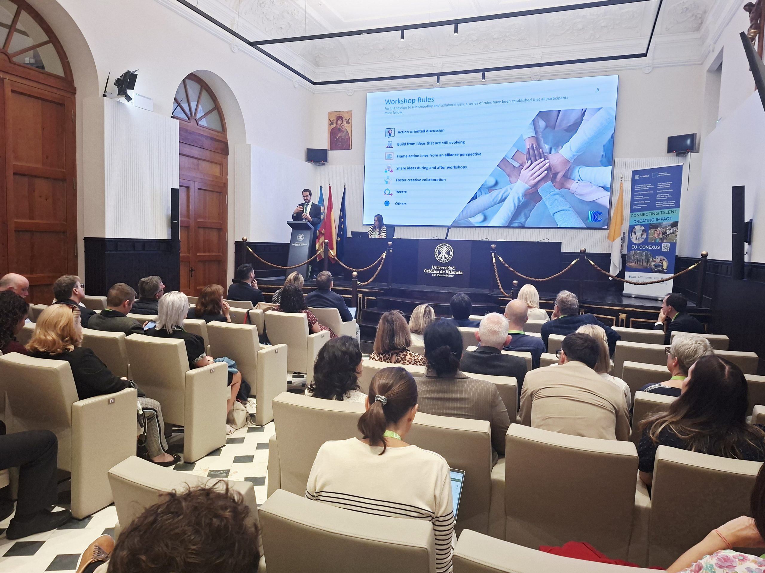 EU-CONEXUS leadership and community representatives convened to set strategic alliance goals for 2026-2030 