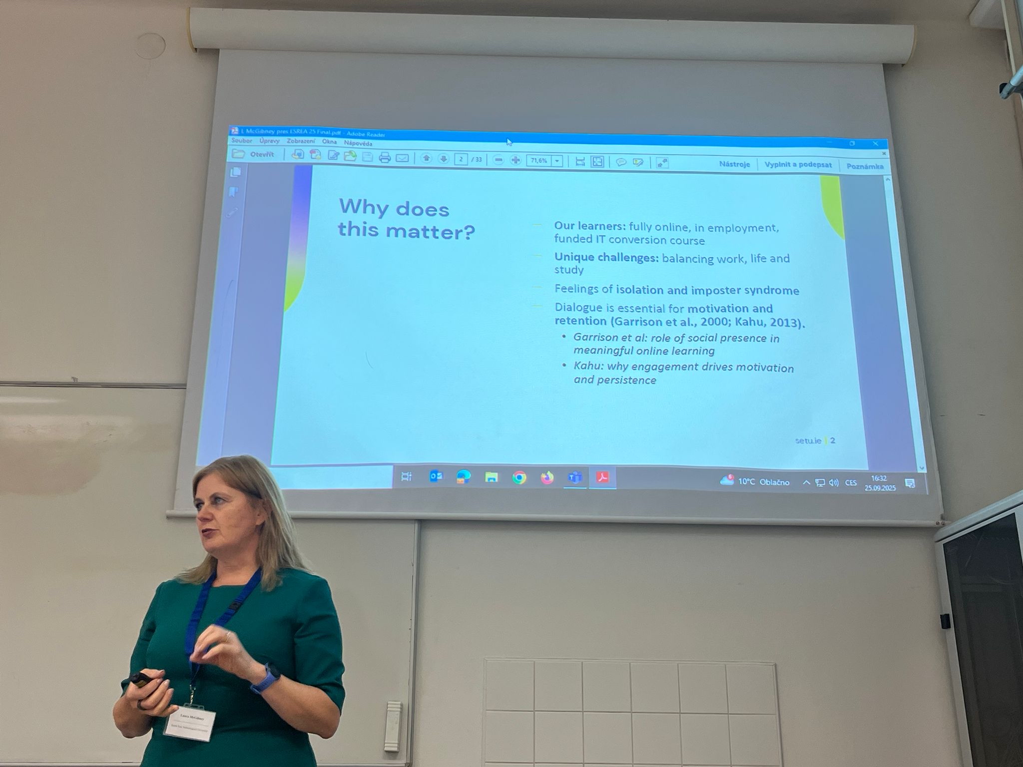Exploring Dialogue and Connection at ESREA 2025: A Personal Perspective