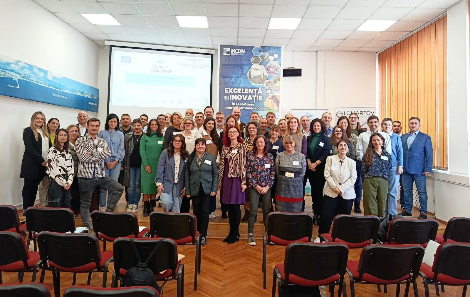 Advancing Blue Biotechnology: EU-CONEXUS Master Student Participates in EX-AQUA Workshop in Constanța