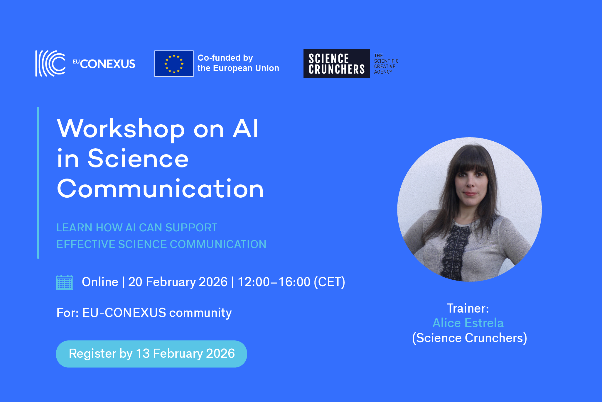 AI in Science Communication – Online Workshop