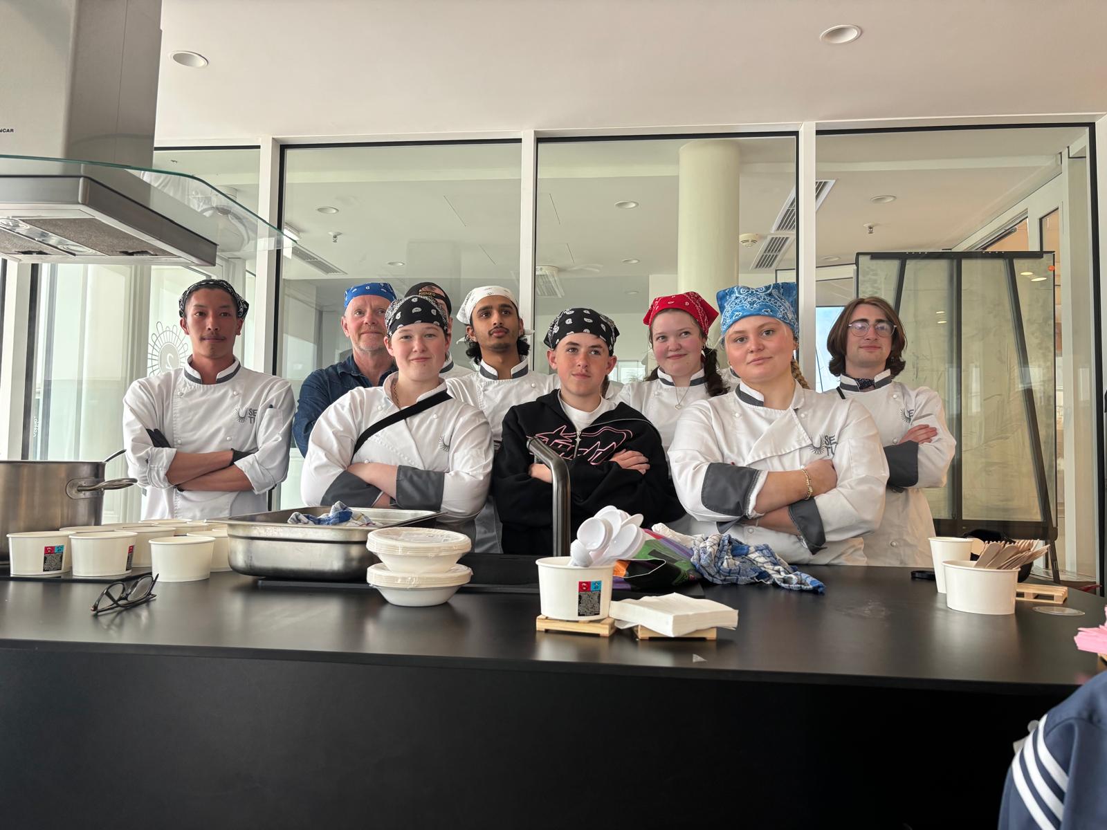 SETU culinary arts students undertake creative research challenge in Zadar