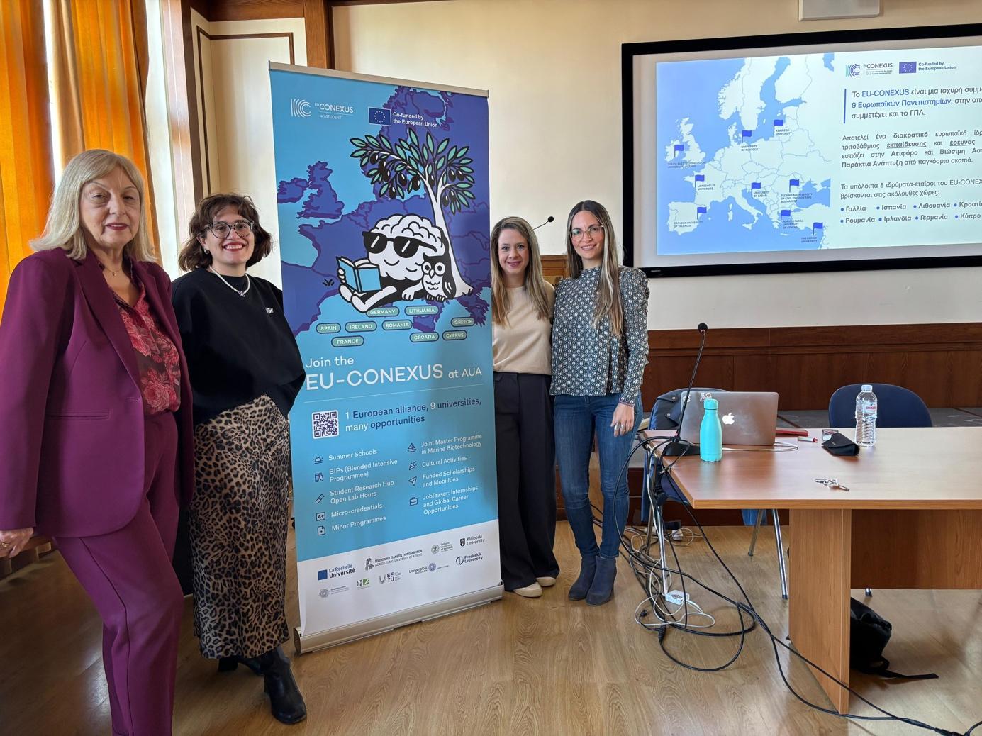 EU-CONEXUS Opportunities Presented to AUA Students Through the IamStudent Initiative