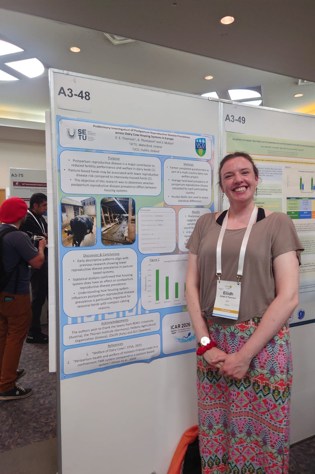 SETU Veterinary Medicine Lecturer attends International Congress on Animal Reproduction