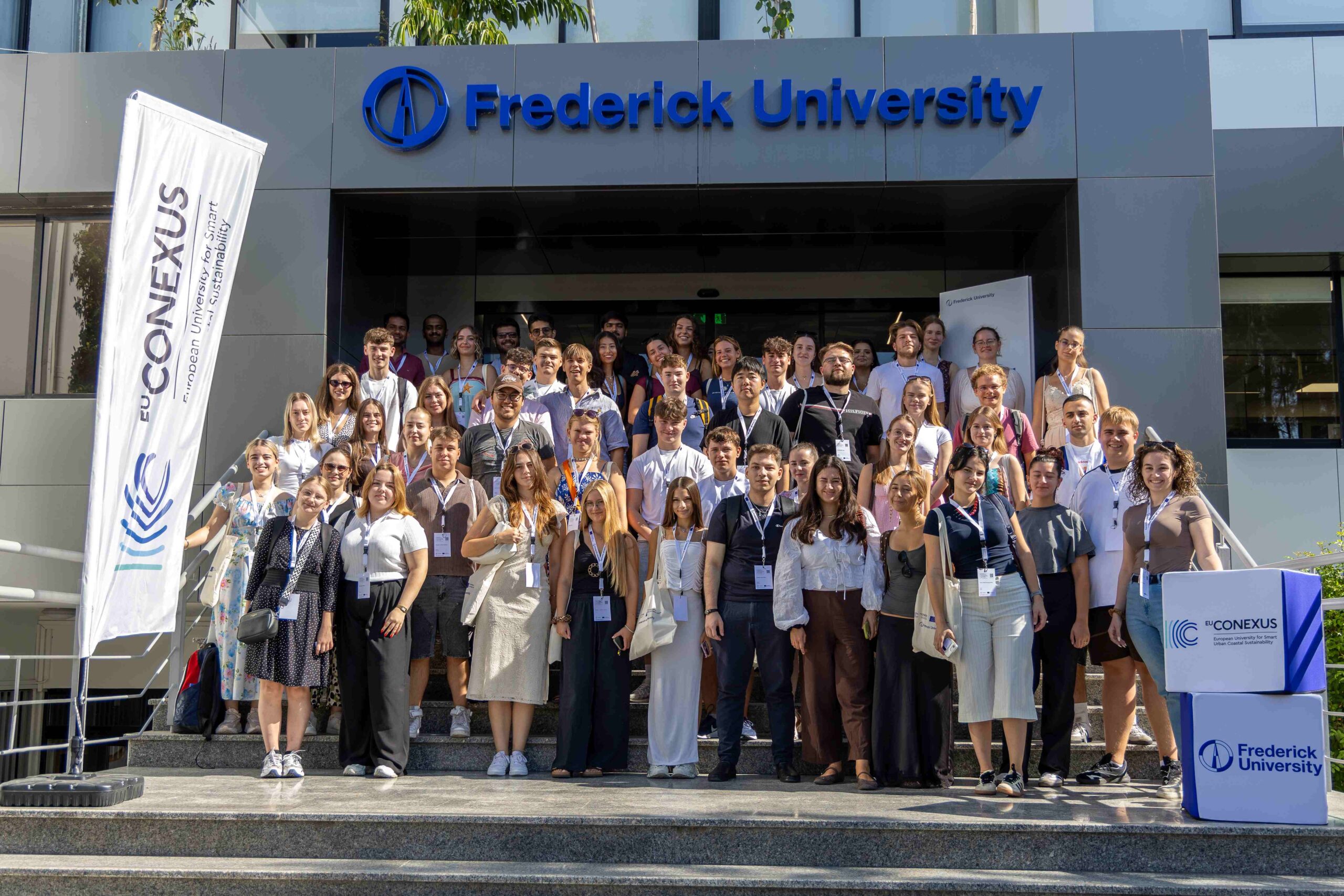 Frederick University hosts EU-CONEXUS Micro-credentials Autumn School on Transferring Green Knowledge into Urban Action